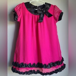 Secret Charm- Girl's Hot Pink Top, Sz 4T